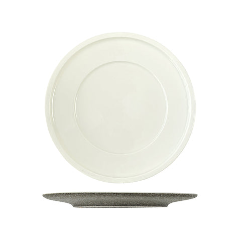 R50-1028-DU RAK Porcelain Rakstone Ease Dual Dinnerware Collection Rakstone Ease Dual Flat Plate 280mm