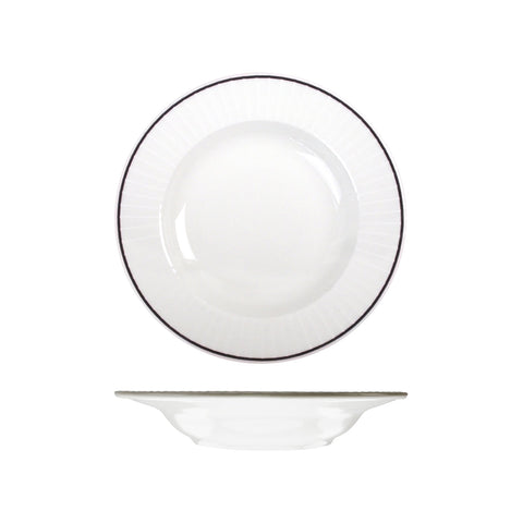 RHRDP26-BK RAK Porcelain Harriette Dinnerware Collection Harriette Round Bowl - Wide Rim 260mm/770ml