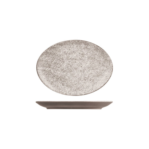 RO4260 RAK Porcelain Opulenz Dinnerware Collection Opulenz Oval Coupe Plate 190x260mm