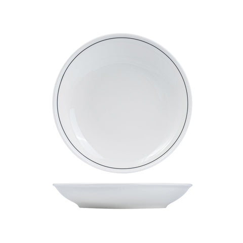 RPDC26-BK RAK Porcelain Princeton Black Dinnerware Collection Princeton Black Round Coupe Bowl 260mm