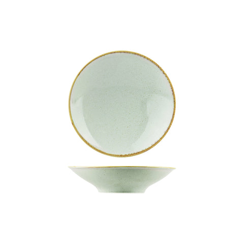 S368126ST Porcelite Seasons Sea Spray Dinnerware Collection Round Footed Bowl 255mm / 1400ml