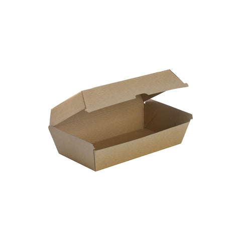 SNACKCBL Cardboard Clamshells Cardboard Snack Box Large 205x108x74mm (200/Ctn)