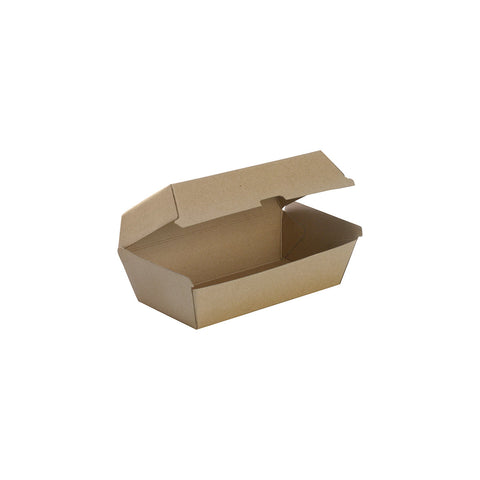 SNACKCB Cardboard Clamshells Cardboard Snack Box 174x90x85mm (200/Ctn)