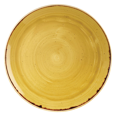 Churchill Stonecast Mustard Seed Yellow Dinnerware Collection
