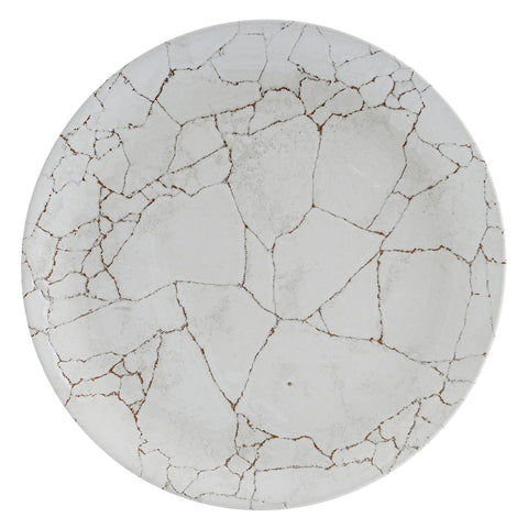 Churchill Studio Prints Kintsugi Agate Grey Dinnerware Collection