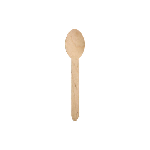 WDSPN Wooden Cutlery Wooden Spoon 160mm (1000/Ctn)