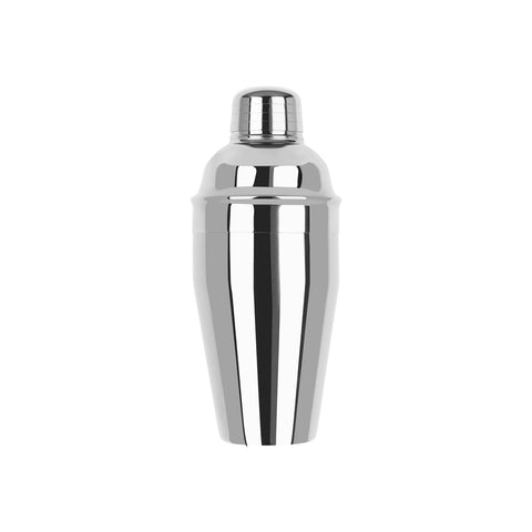 Z0110 Cocktail Shakers Zanzi Classic Club Cocktail Shaker Stainless Steel 3pc 500ml