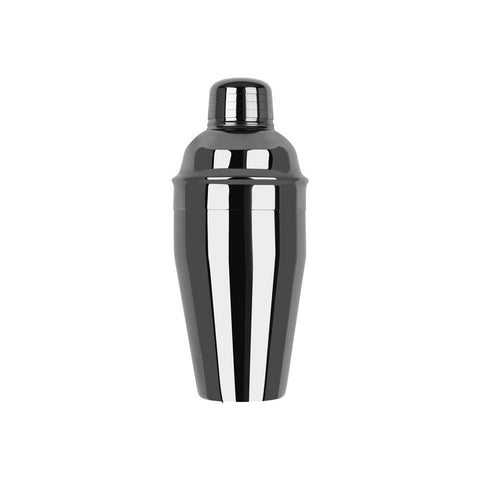 Z0114 Cocktail Shakers Zanzi Classic Club Cocktail Shaker Gunmetal 3pc 500ml