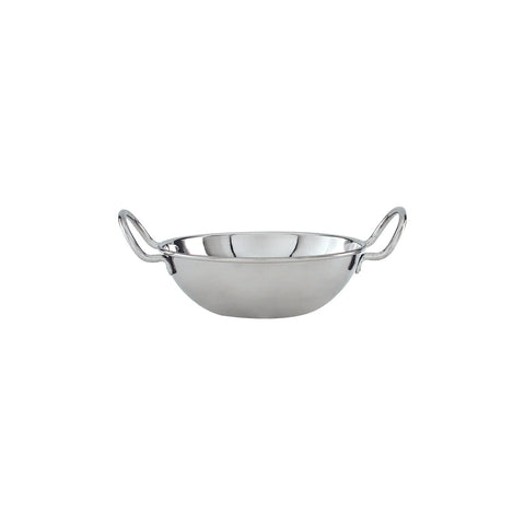 20622 Serving Bowls Mini Wok / Kadai Bowl Stainless Steel 165mm