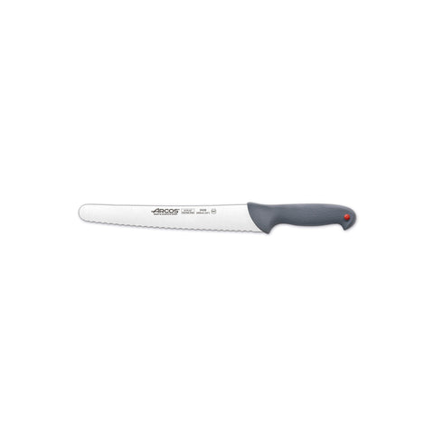 261250 Arcos Colour Prof Knives Bread Knife Wide Blade 250mm