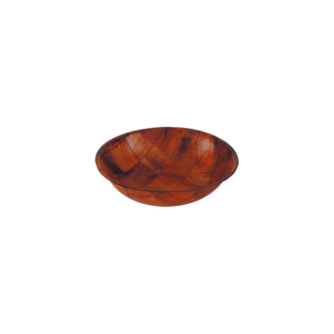 41406 Serving Bowls Woven Wood Salad Bowl 150mm