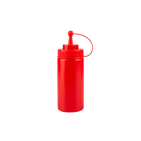 45116-R Squeeze Bottles Red Squeeze Bottle w/ Cap 480ml