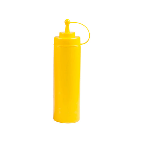45124-Y Squeeze Bottles Yellow Squeeze Bottle w/ Cap 720ml