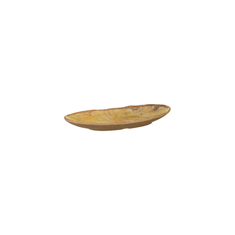 465423 Cheforward Transform Wood Grain Transform Wood Grain Oval Platter 140x230mm