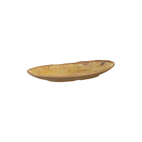 465431 Cheforward Transform Wood Grain Transform Wood Grain Oval Platter 178x315mm