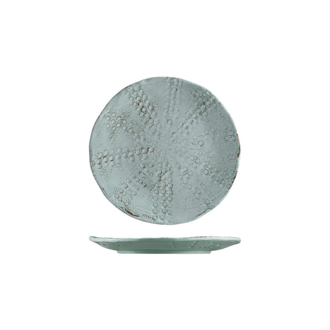 469209-MG Fortessa Melamine Sanibel Round Coupe Plate Mint Green 229mm