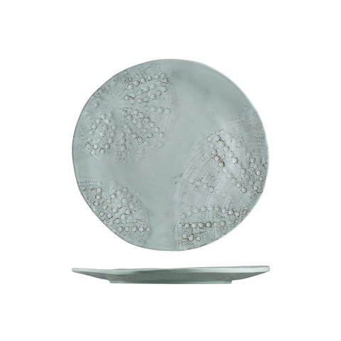 469211-MG Fortessa Melamine Sanibel Round Coupe Plate Mint Green 279mm