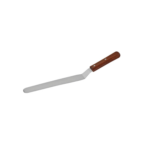 51432 Spatulas & Palette Knives Cranked Spatula / Palette Knife Wood Handle 300mm