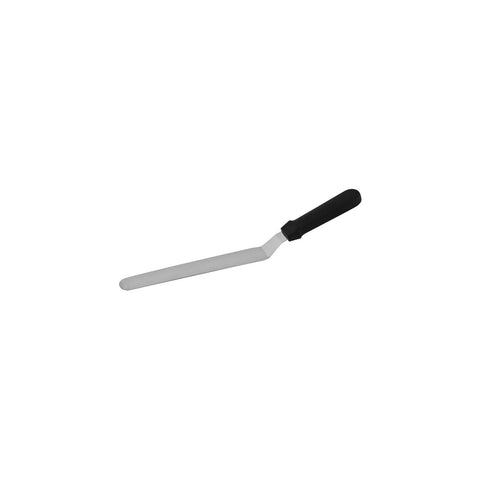 51446 Spatulas & Palette Knives Cranked Spatula / Palette Knife Black Plastic Handle 150mm