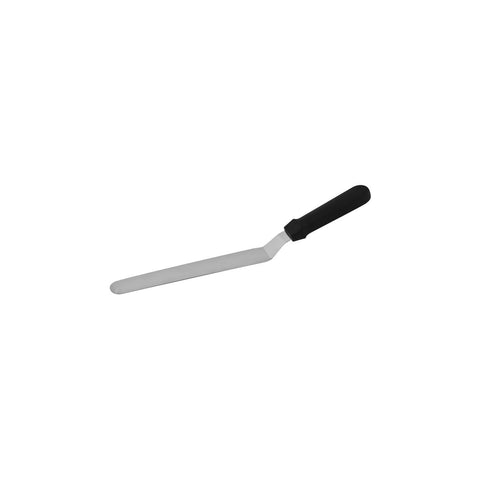 51448 Spatulas & Palette Knives Cranked Spatula / Palette Knife Black Plastic Handle 200mm