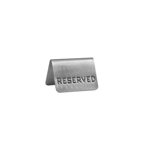 57808 Table Accessories Trenton Reserved Table Sign 75x50mm