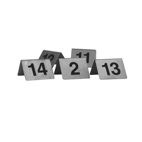 57830 "A" Frame Table Numbers Sets "A" Frame Table Numbers Set 21-30 50x50mm