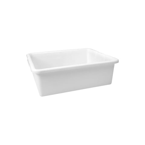 69312-W Tote Box Base White 530x385x205mm CH May Catering Supplies