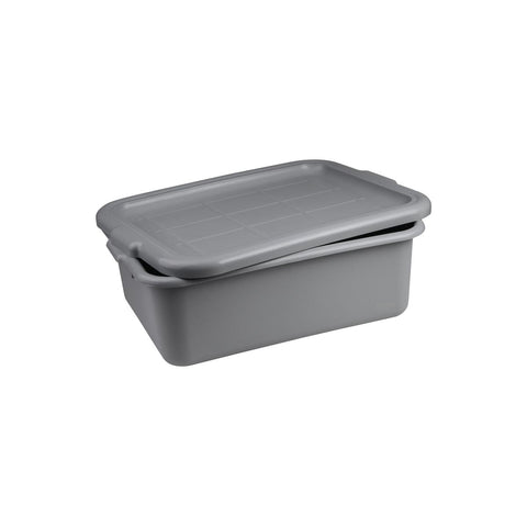 69337-GY Tote Box Base Grey 560x400x180mm CH May Catering Supplies