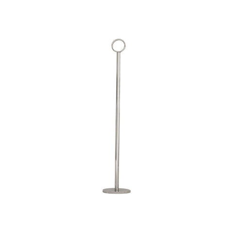 70273 Table Number Stand Ring Clip Table Number Stand Ring Clip Heavy Base 70x380mm