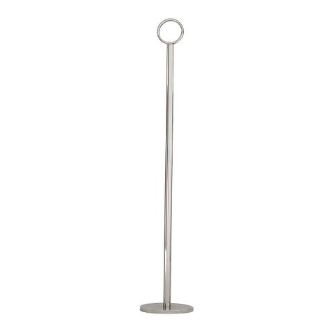 70274 Table Number Stand Ring Clip Table Number Stand Ring Clip Heavy Base 70x450mm
