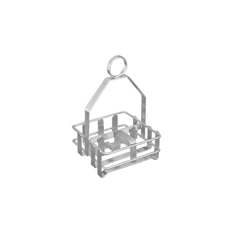 70392 Table Accessories Trenton Salt & Pepper Shaker Holder Chrome Plated 95x100x65mm