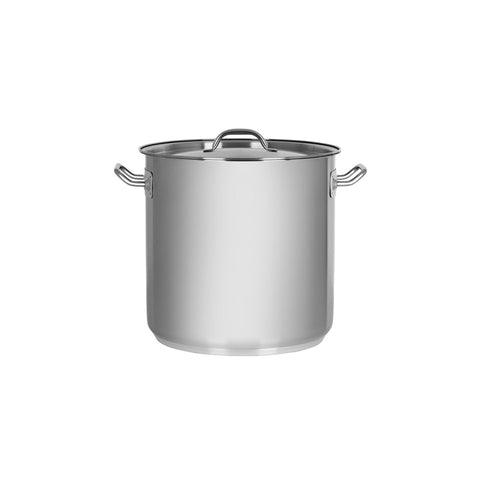 70412 Chef Inox Elite Stockpot w/ Lid 240x240mm / 10.75lt