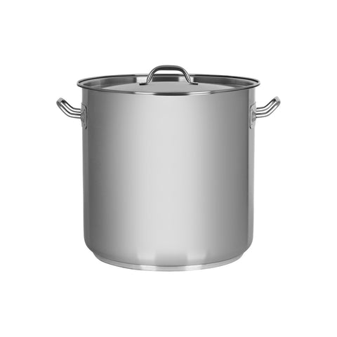 70424 Chef Inox Elite Stockpot w/ Lid 320x320mm / 25.50lt