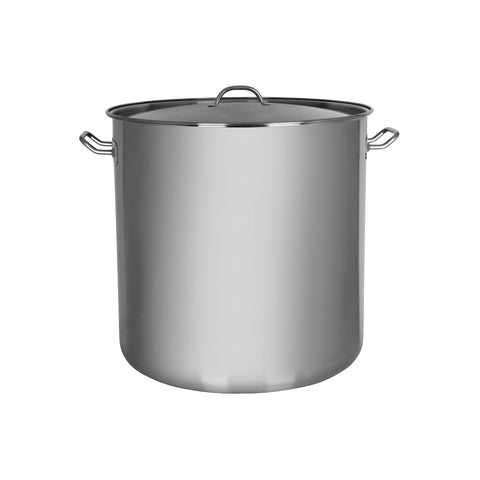 70444 Chef Inox Elite Stockpot w/ Lid 450x450mm / 70lt
