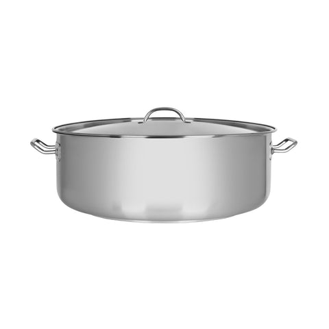 70477 Chef Inox Elite Casserole w/ Lid 450x160mm / 25lt