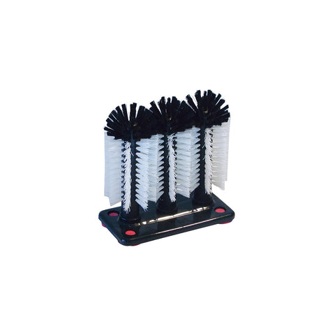 70940 Glass Brushes Triple Glass Brush with Suction Cups 100x190x200mm