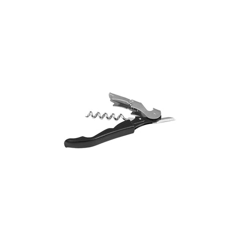 71029-BK Bottle Openers Waiters Friend Delux Serrated Blade Stainless Steel / Black Plastic