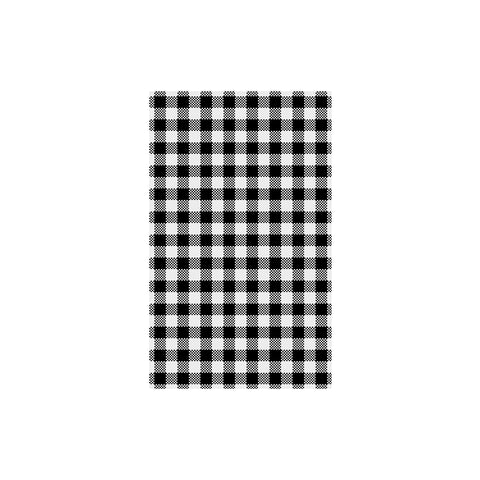 74203 Moda Greaseproof Paper Black Gingham 190x310mm