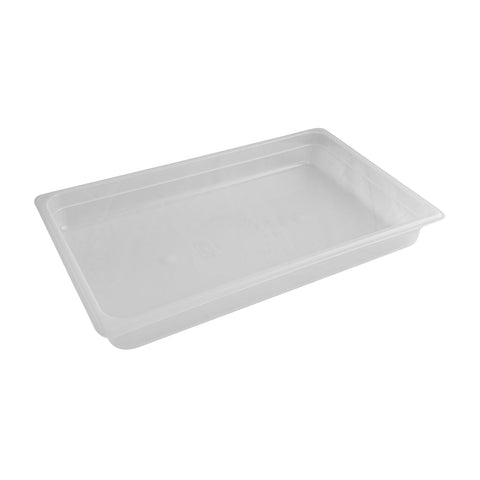 GastroPlast 859102 1/1 Size Polypropylene Pan 530x325x65mm CH May Catering Supplies