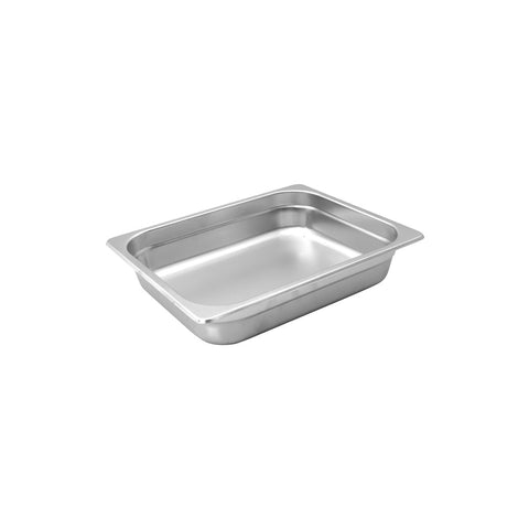 885202 Stainless Steel Steam Pans 1/2 Size Stainless Steel Anti-Jam Pan 325x265x65mm / 3.8Lt