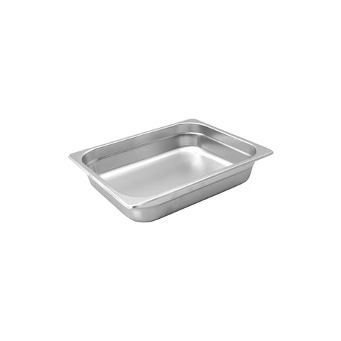 885206 Stainless Steel Steam Pans 1/2 Size Stainless Steel Anti-Jam Pan 325x265x150mm / 9.5Lt
