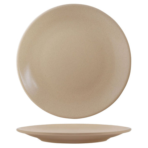 90166 Zuma Sand Dinnerware Collection Round Coupe Plate 310mm