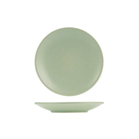 9029561 Zuma Pearl Pistachio Dinnerware Collection Round Coupe Plate 180mm