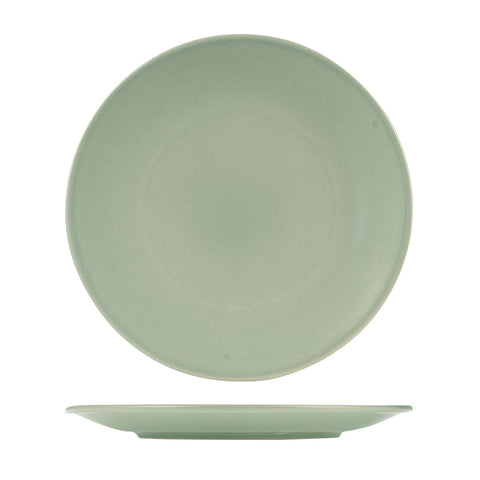 9029567 Zuma Pearl Pistachio Dinnerware Collection Round Coupe Plate 285mm