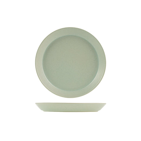 9029575 Zuma Pearl Pistachio Dinnerware Collection Round Plate Tapered 24x170mm