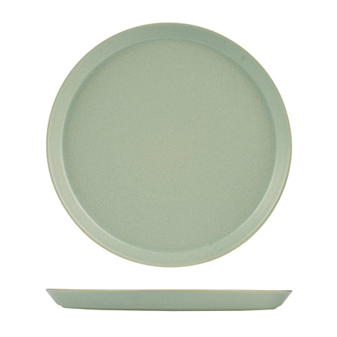 9029578 Zuma Pearl Pistachio Dinnerware Collection Round Plate Tapered 24x280mm