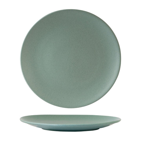 90467 Zuma Mint Dinnerware Collection Round Coupe Plate 285mm