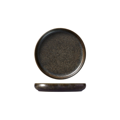 926321 Moda Porcelain Earth Stacka Plate 210mm CH May Catering Supplies