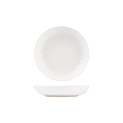 927271 Moda Porcelain Snow Scalloped Share Bowl 200mm/930ml CH May Catering Supplies