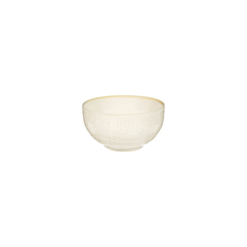 94561-RW Luzerne Linen Reactive White Dinnerware Collection Linen Reactive White Round Bowl 110mm/300ml